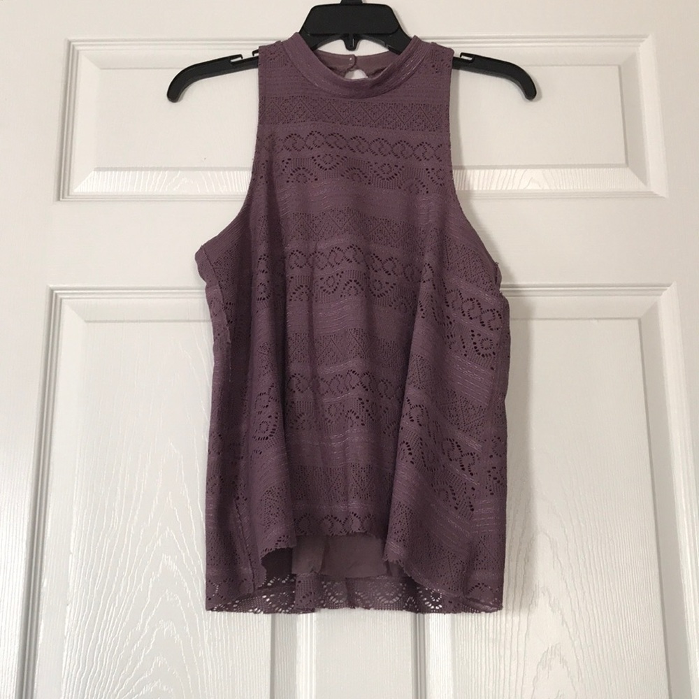 🤩 Hollister mesh lace tank 🤩